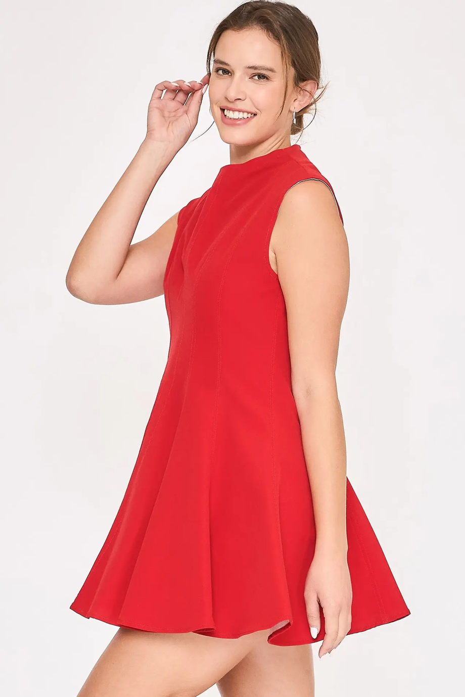 red career dress Andrea Work Dress